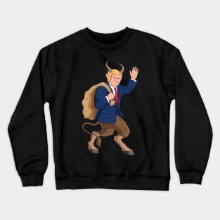 Anti Trump Devil Halloween Christmas 2020 Crewneck Sweatshirt